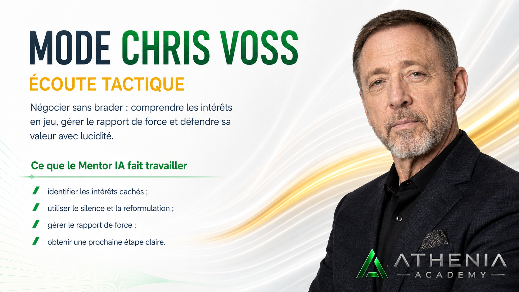 Carte Mentor IA, Mode Chris Voss