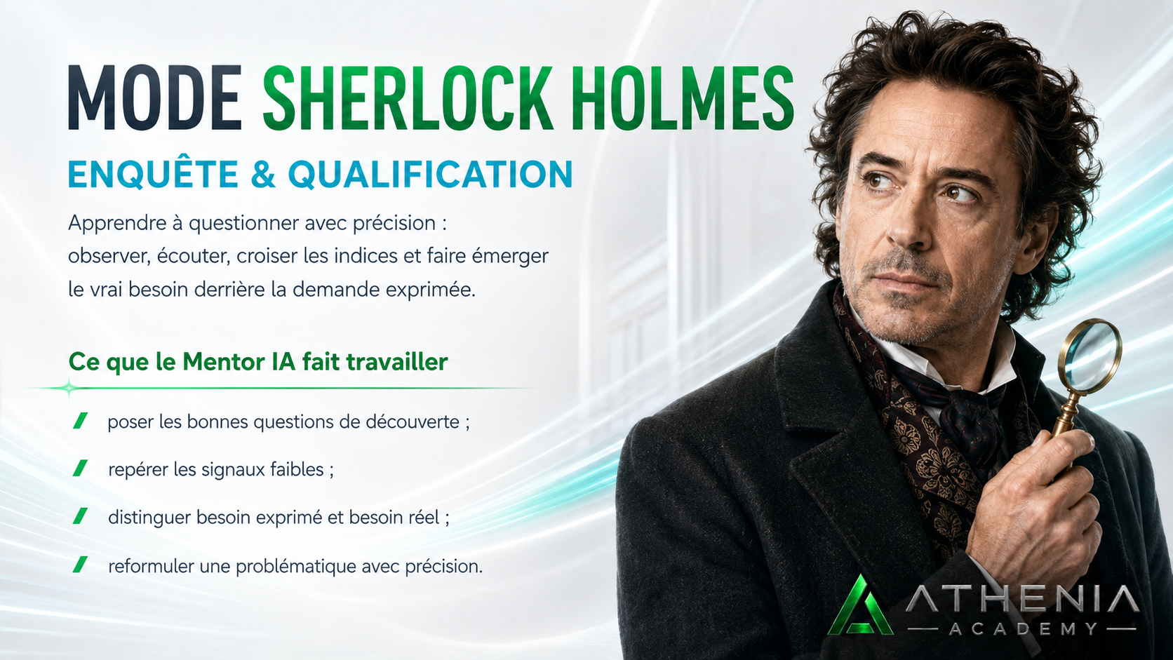 Carte Mentor IA, Mode Sherlock Holmes